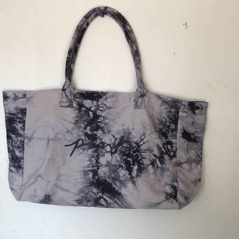 Pink Victoria’s Secret canvas tote